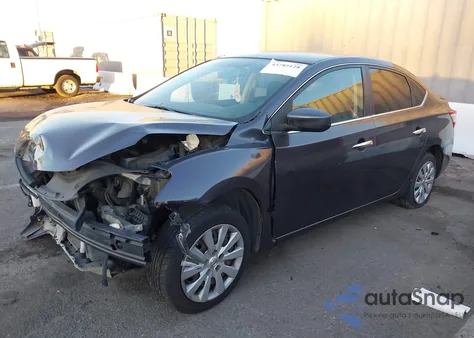 2014 Nissan Sentra Sv z USA, uszkodzony, nr VIN 3N1AB7AP5EL657358